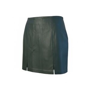 Topshop Dark Green Mini Skirt